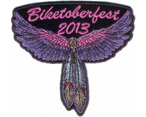Biketoberfest 2013 Pink Wings Patch